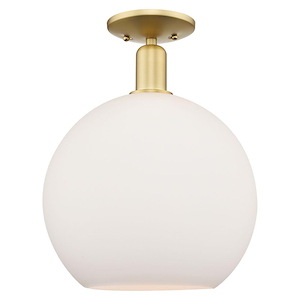 Athens - 1 Light Semi-Flush Mount-15.13 Inch Tall and 11.75 Inch Wide - 1387843