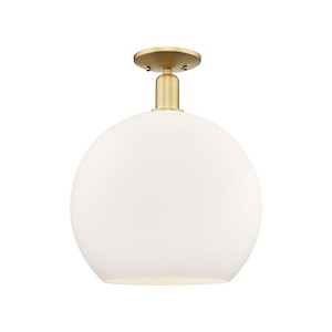Athens - 1 Light Semi-Flush Mount-18.13 Inch Tall and 13.75 Inch Wide - 1387824