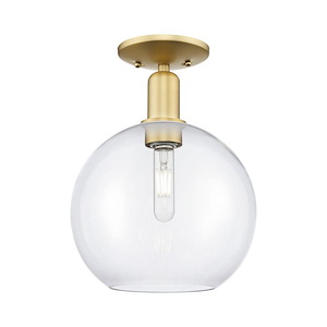 Athens - 1 Light Semi-Flush Mount-13.5 Inch Tall and 10 Inch Wide - 1387804