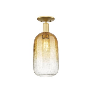 Brookhaven Cloche - 1 Light Semi-Flush Mount-16.5 Inch Tall and 7 Inch Wide - 1373998