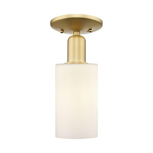 Clymer - 1 Light Semi-Flush Mount-10.38 Inch Tall and 4.88 Inch Wide - 1387889