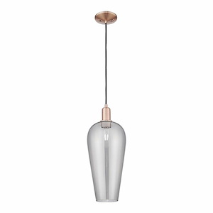 Chelsea - 1 Light Cord hung Mini Pendant-19.83 Inch Tall and 8 Inch Wide - 1428183