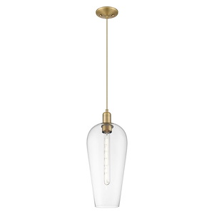 Chelsea - 1 Light Cord hung Mini Pendant-19.83 Inch Tall and 8 Inch Wide - 1427083
