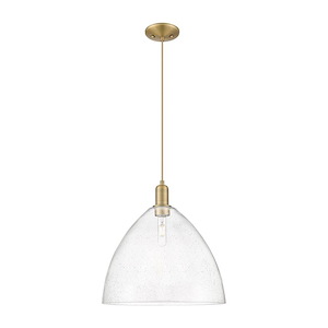 Bristol - 1 Light Cord Hung Mini Pendant-17.83 Inch Tall and 16 Inch Wide - 1387927