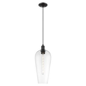 Chelsea - 1 Light Cord hung Mini Pendant-19.83 Inch Tall and 8 Inch Wide - 1427195