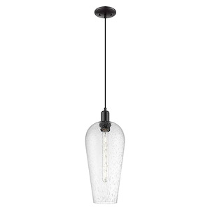 Chelsea - 1 Light Cord hung Mini Pendant-19.83 Inch Tall and 8 Inch Wide - 1427112