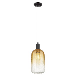 Brookhaven Cloche - 1 Light Cord Hung Mini Pendant-7 Inch Wide and 16 Inch Tall - 1372711