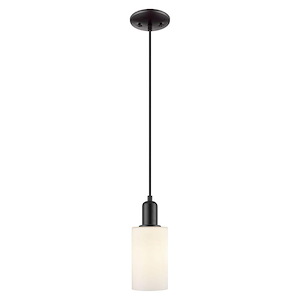 Clymer - 1 Light Cord Hung Mini Pendant-9.7 Inch Tall and 4.88 Inch Wide - 1387962