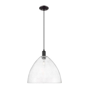 Bristol - 1 Light Cord Hung Mini Pendant-17.83 Inch Tall and 16 Inch Wide - 1387927