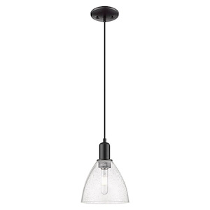 Bristol - 1 Light Cord Hung Mini Pendant-10.33 Inch Tall and 7.5 Inch Wide - 1387952