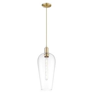 Chelsea - 1 Light Cord hung Mini Pendant-19.83 Inch Tall and 8 Inch Wide - 1427199