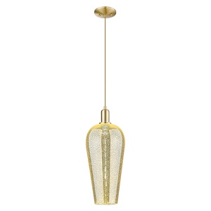 Chelsea - 1 Light Cord hung Mini Pendant-19.83 Inch Tall and 8 Inch Wide - 1427131