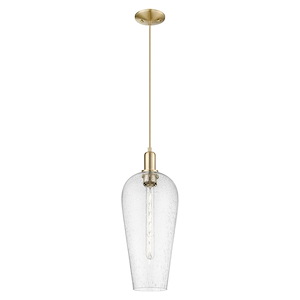 Chelsea - 1 Light Cord hung Mini Pendant-19.83 Inch Tall and 8 Inch Wide - 1428188