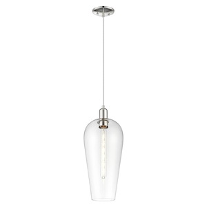 Chelsea - 1 Light Cord hung Mini Pendant-19.83 Inch Tall and 8 Inch Wide - 1427066