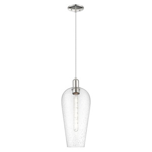 Chelsea - 1 Light Cord hung Mini Pendant-19.83 Inch Tall and 8 Inch Wide - 1427202