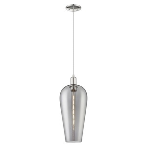 Chelsea - 1 Light Cord hung Mini Pendant-19.83 Inch Tall and 8 Inch Wide - 1428190