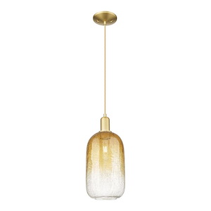 Brookhaven Cloche - 1 Light Cord Hung Mini Pendant-15.83 Inch Tall and 7 Inch Wide - 1427152