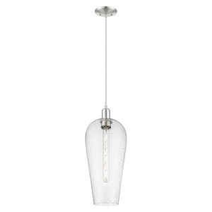 Chelsea - 1 Light Cord hung Mini Pendant-19.83 Inch Tall and 8 Inch Wide - 1427100