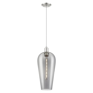 Chelsea - 1 Light Cord hung Mini Pendant-19.83 Inch Tall and 8 Inch Wide - 1427101