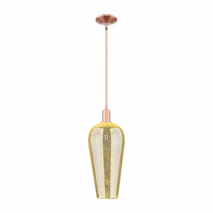 Chelsea - 1 Light Mini Pendant-19.63 Inch Tall and 8 Inch Wide - 1428198