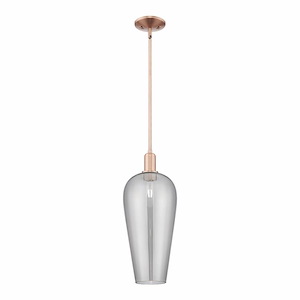 Chelsea - 1 Light Mini Pendant-19.63 Inch Tall and 8 Inch Wide - 1427164