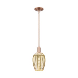 Preston - 1 Light Stem Hung Mini Pendant-12.38 Inch Tall and 6.25 Inch Wide - 1374186