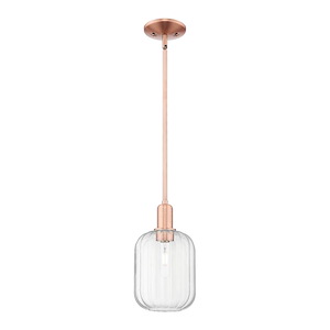 Preston - 1 Light Stem Hung Mini Pendant-12.38 Inch Tall and 6.75 Inch Wide - 1373990