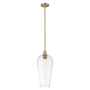 Chelsea - 1 Light Mini Pendant-19.63 Inch Tall and 8 Inch Wide - 1427156
