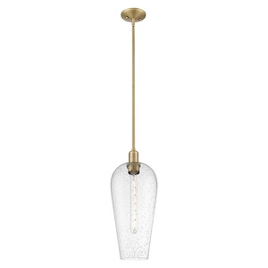 Chelsea - 1 Light Mini Pendant-19.63 Inch Tall and 8 Inch Wide - 1427166