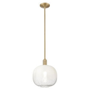 Brookhaven Sphere - 1 Light Mini Pendant-12.63 Inch Tall and 10.5 Inch Wide - 1428200