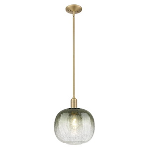 Brookhaven Sphere - 1 Light Mini Pendant-12.63 Inch Tall and 10.5 Inch Wide - 1427231