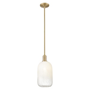 Brookhaven Cloche - 1 Light Mini Pendant-15.63 Inch Tall and 7 Inch Wide - 1427238