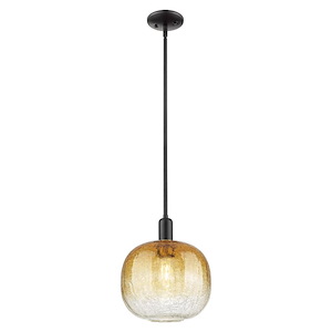 Brookhaven Sphere - 1 Light Mini Pendant-12.63 Inch Tall and 10.5 Inch Wide - 1427261