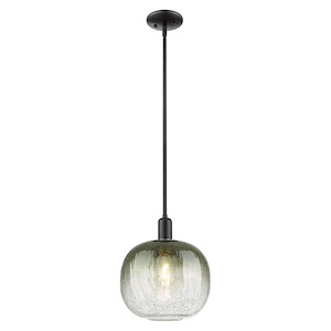 Brookhaven Sphere - 1 Light Mini Pendant-12.63 Inch Tall and 10.5 Inch Wide - 1427213