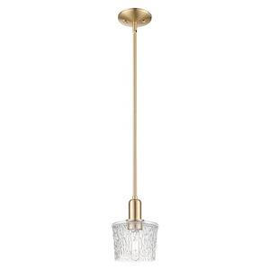 Niagara - 1 Light Stem Hung Mini Pendant-9.13 Inch Tall and 6.5 Inch Wide - 1387972