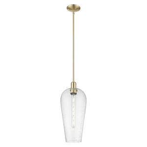 Chelsea - 1 Light Mini Pendant-19.63 Inch Tall and 8 Inch Wide - 1427177