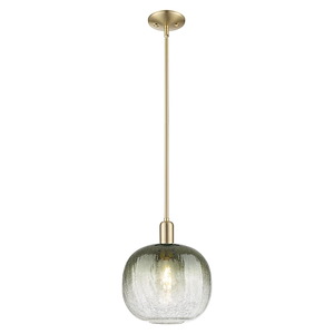 Brookhaven Sphere - 1 Light Mini Pendant-12.63 Inch Tall and 10.5 Inch Wide - 1427456