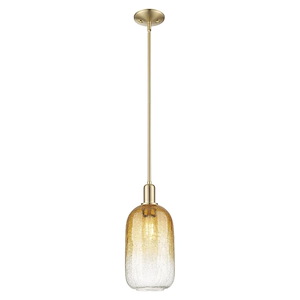Brookhaven Cloche - 1 Light Mini Pendant-15.63 Inch Tall and 7 Inch Wide - 1427457