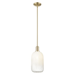 Brookhaven Cloche - 1 Light Mini Pendant-15.63 Inch Tall and 7 Inch Wide - 1427178