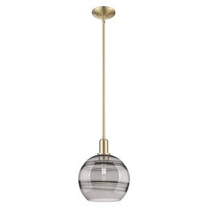Rochester - 1 Light Stem Hung Mini Pendant-12.25 Inch Tall and 10 Inch Wide - 1388073