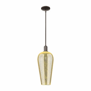 Chelsea - 1 Light Mini Pendant-19.63 Inch Tall and 8 Inch Wide - 1427296