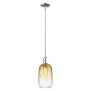 Brookhaven Cloche - 1 Light Mini Pendant-15.63 Inch Tall and 7 Inch Wide - 1427248