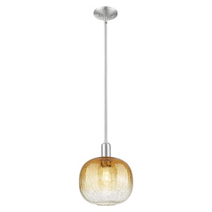 Brookhaven Sphere - 1 Light Mini Pendant-12.63 Inch Tall and 10.5 Inch Wide - 1427253