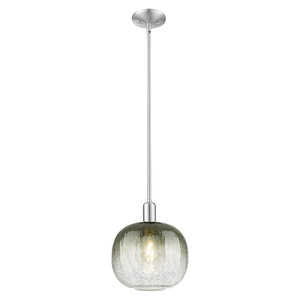 Brookhaven Sphere - 1 Light Mini Pendant-12.63 Inch Tall and 10.5 Inch Wide - 1427190