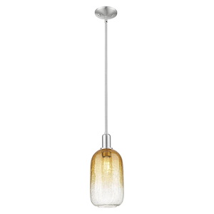 Brookhaven Cloche - 1 Light Mini Pendant-15.63 Inch Tall and 7 Inch Wide - 1427336