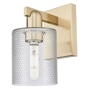 Cobbleskill - 1 Light Wall Sconce-10.75 Inch Tall and 5 Inch Wide - 1388059