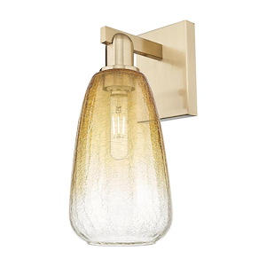 Brookhaven Almond - 1 Light Wall Sconce-11 Inch Tall and 8 Inch Wide - 1374188