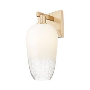 Brookhaven Flute - 1 Light Wall Sconce-11 Inch Tall and 7 Inch Wide - 1374081
