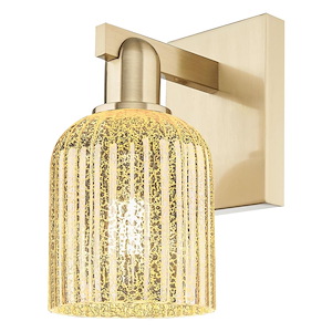 Bridal Veil - 1 Light Wall Sconce-5 Inch Wide and 10.75 Inch Tall - 1372741