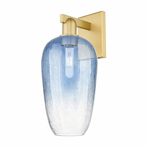 Brookhaven Flute - 1 Light Wall Sconce-11 Inch Tall and 7 Inch Wide - 1375782